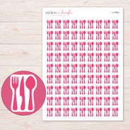 I-10562 planner sticker sheet with enlarged sticker detail