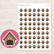 I-10572 planner sticker sheet with enlarged sticker detail