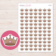 I-10578 planner sticker sheet with enlarged sticker detail