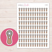 I-10579 planner sticker sheet with enlarged sticker detail