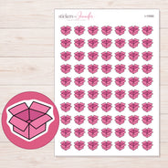 I-10582 planner sticker sheet with enlarged sticker detail