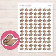 I-10587 planner sticker sheet with enlarged sticker detail