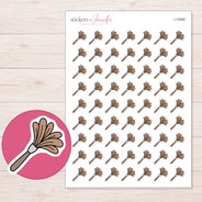I-10592 planner sticker sheet with enlarged sticker detail