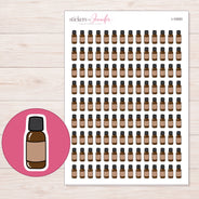 I-10593 planner sticker sheet with enlarged sticker detail