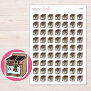 I-10594 planner sticker sheet with enlarged sticker detail