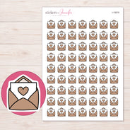 I-10619 planner sticker sheet with enlarged sticker detail