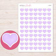 I-10621 planner sticker sheet with enlarged sticker detail