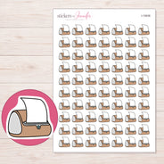 I-10636 planner sticker sheet with enlarged sticker detail