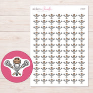 I-10637 planner sticker sheet with enlarged sticker detail