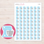 I-10652 planner sticker sheet with enlarged sticker detail