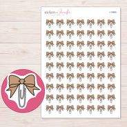 I-10662 planner sticker sheet with enlarged sticker detail