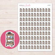 I-10679 planner sticker sheet with enlarged sticker detail