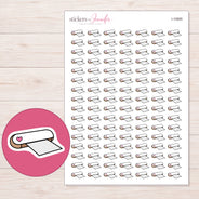 I-10685 planner sticker sheet with enlarged sticker detail