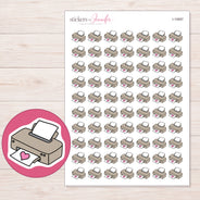 I-10687 planner sticker sheet with enlarged sticker detail