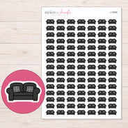 I-10698 planner sticker sheet with enlarged sticker detail