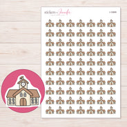 I-10699 planner sticker sheet with enlarged sticker detail