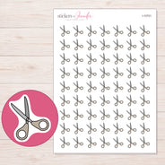 I-10701 planner sticker sheet with enlarged sticker detail