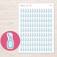 I-10712 planner sticker sheet with enlarged sticker detail