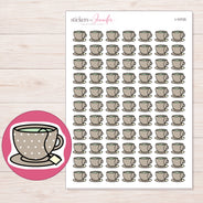 I-10725 planner sticker sheet with enlarged sticker detail