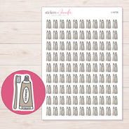 I-10735 planner sticker sheet with enlarged sticker detail
