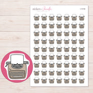 I-10738 planner sticker sheet with enlarged sticker detail