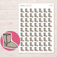 I-10739 planner sticker sheet with enlarged sticker detail