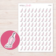 I-10760 planner sticker sheet with enlarged sticker detail