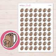 I-10763 planner sticker sheet with enlarged sticker detail