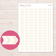 I-10775 planner sticker sheet with enlarged sticker detail