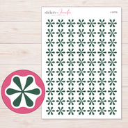 I-10776 planner sticker sheet with enlarged sticker detail