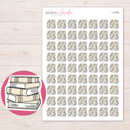 I-10780 planner sticker sheet with enlarged sticker detail