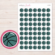 I-10785 planner sticker sheet with enlarged sticker detail