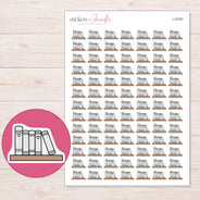 I-10797 planner sticker sheet with enlarged sticker detail