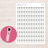 I-10804 planner sticker sheet with enlarged sticker detail