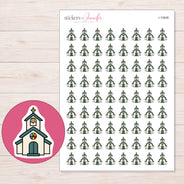 I-10808 planner sticker sheet with enlarged sticker detail