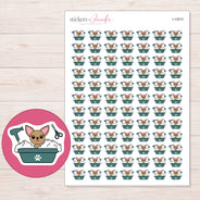 I-10815 planner sticker sheet with enlarged sticker detail