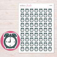 I-10821 planner sticker sheet with enlarged sticker detail