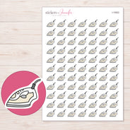 I-10822 planner sticker sheet with enlarged sticker detail