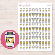 I-10825 planner sticker sheet with enlarged sticker detail