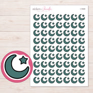 I-10828 planner sticker sheet with enlarged sticker detail