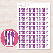 I-10835 planner sticker sheet with enlarged sticker detail