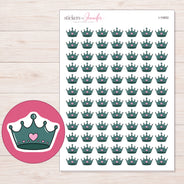I-10852 planner sticker sheet with enlarged sticker detail