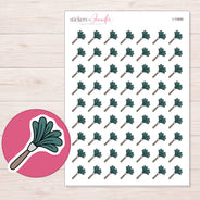 I-10866 planner sticker sheet with enlarged sticker detail