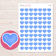 I-10894 planner sticker sheet with enlarged sticker detail