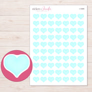 I-10895 planner sticker sheet with enlarged sticker detail