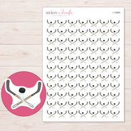 I-10899 planner sticker sheet with enlarged sticker detail