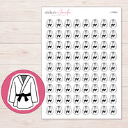 I-10904 planner sticker sheet with enlarged sticker detail