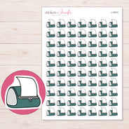 I-10910 planner sticker sheet with enlarged sticker detail
