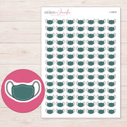 I-10919 planner sticker sheet with enlarged sticker detail