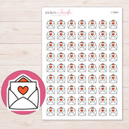 I-10920 planner sticker sheet with enlarged sticker detail